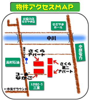 �����A�N�Z�XMAP