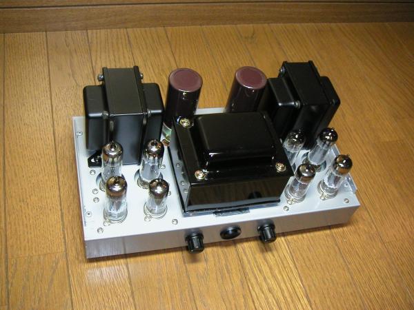 Yahoo!オークション - 自作6BQ5プッシュプルステレオアンプ