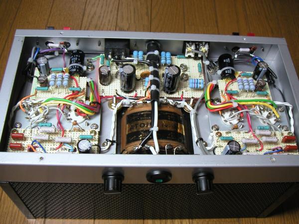 Yahoo!オークション - 自作6BQ5プッシュプルステレオアンプ