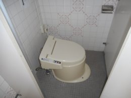 洋式トイレの写真