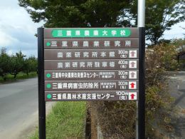 案内板の写真